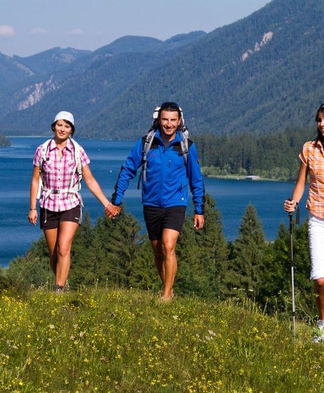 Herrliche Wanderungen mit Ausblick auf den Weissensee