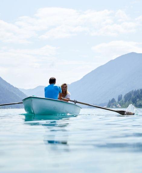 Bootsfahrt am Weissensee