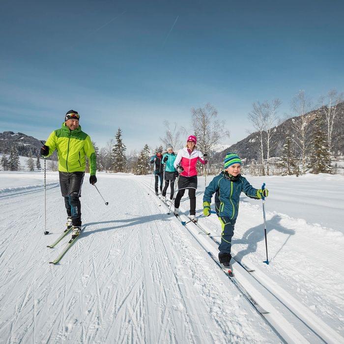 Langlaufen Weissensee