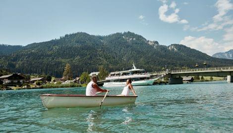 Bootfahren am Weissensee