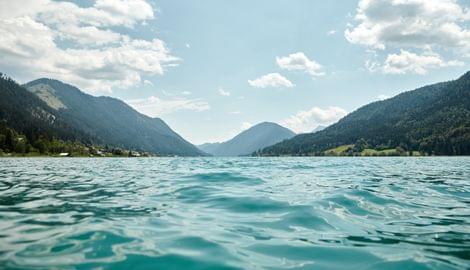 Der Weissensee in Kärnten