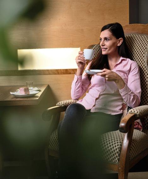 Gemütliche Zeit mit Kaffee und Kuchen