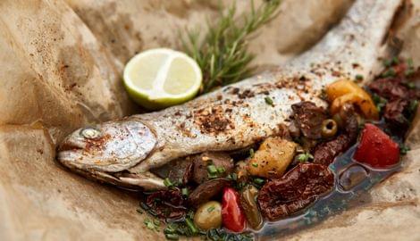 Heimische Fischspezialitäten im Wirtmoser