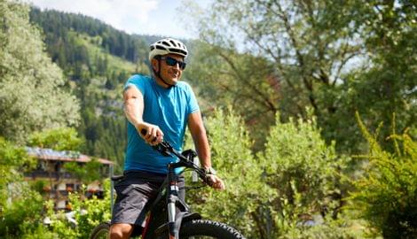 Mountainbiking am Weissensee