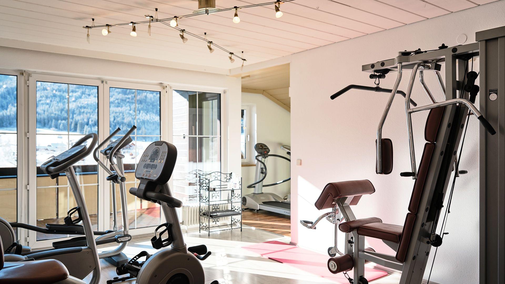 Fitness am Weissensee im Hotel Lacus