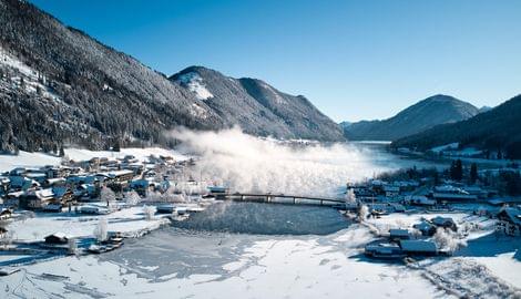 Der Weissensee im Winter