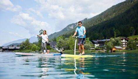 Aktivitäten am Badesee